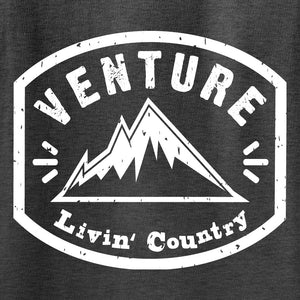 Adult Livin' Country Venture Mountain T-shirt