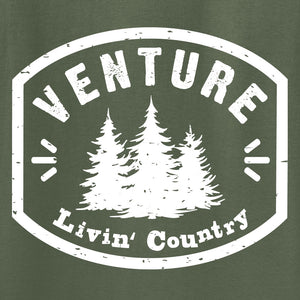 Adult Livin' Country Venture Pine Hoodie