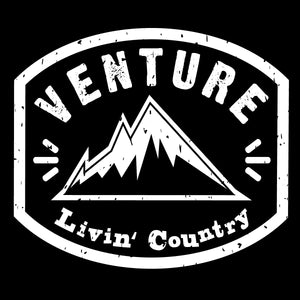 Livin' Country Venture Mountain Distressed Patch Hat