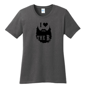 Women's Livin' Country I Heart the Beard T-shirt